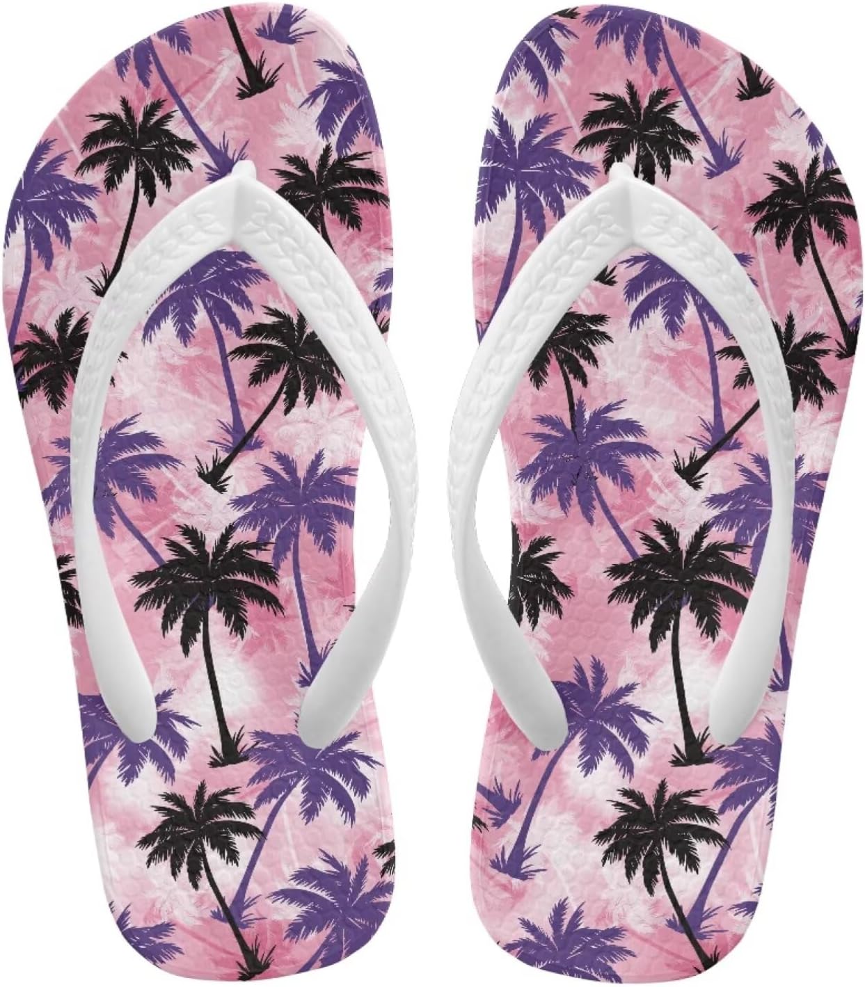 

Вьетнамки для девочек, детские шлепанцы, легкие пляжные сандалии, детские летние шлепанцы с противоскользящей подошвой Pynewomyt, фиолетовый