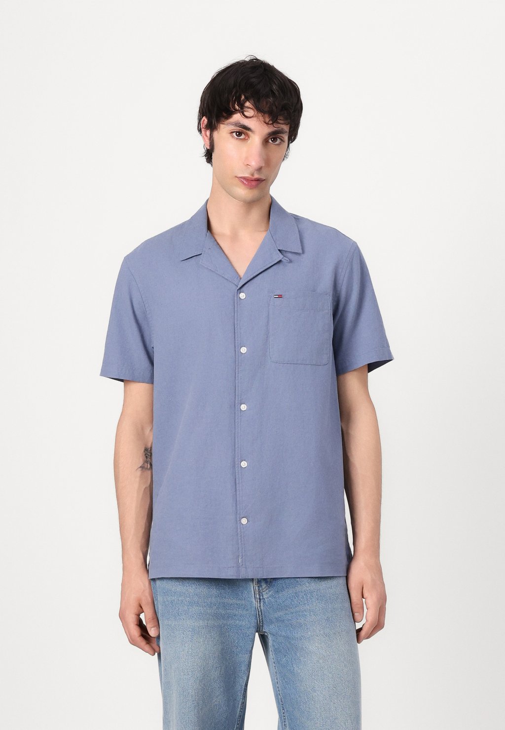 

Рубашка CAMP Tommy Jeans, Blue Moment