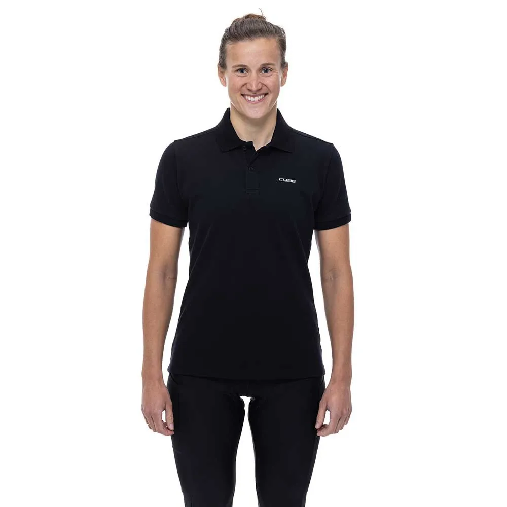 

Поло с коротким рукавом Cube Organic, черный