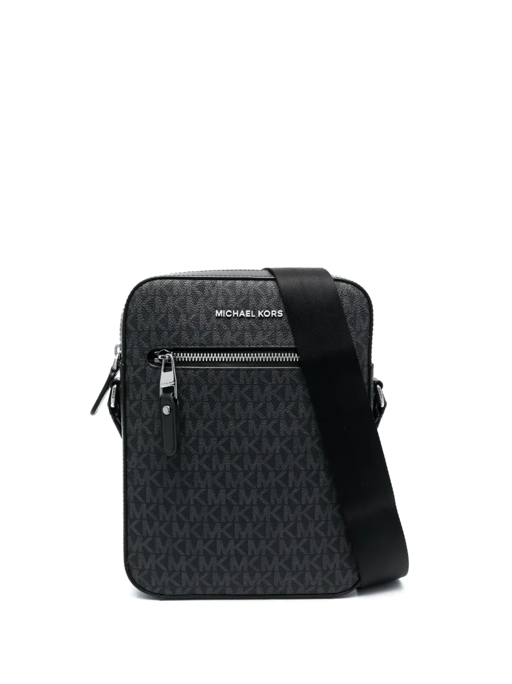 

Сумка-мессенджер Varick с логотипом MICHAEL KORS, черный