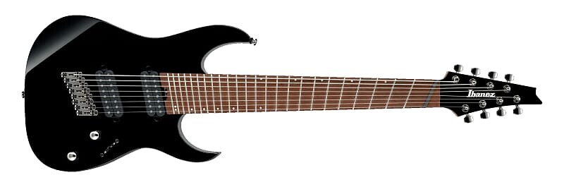 

Электрогитара Ibanez RGMS8 Multi-Scale 8-String Electric Guitar Black