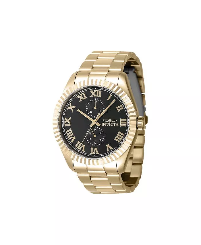 

Мужские часы 47429 Specialty Quartz с многофункциональным черным циферблатом Invicta