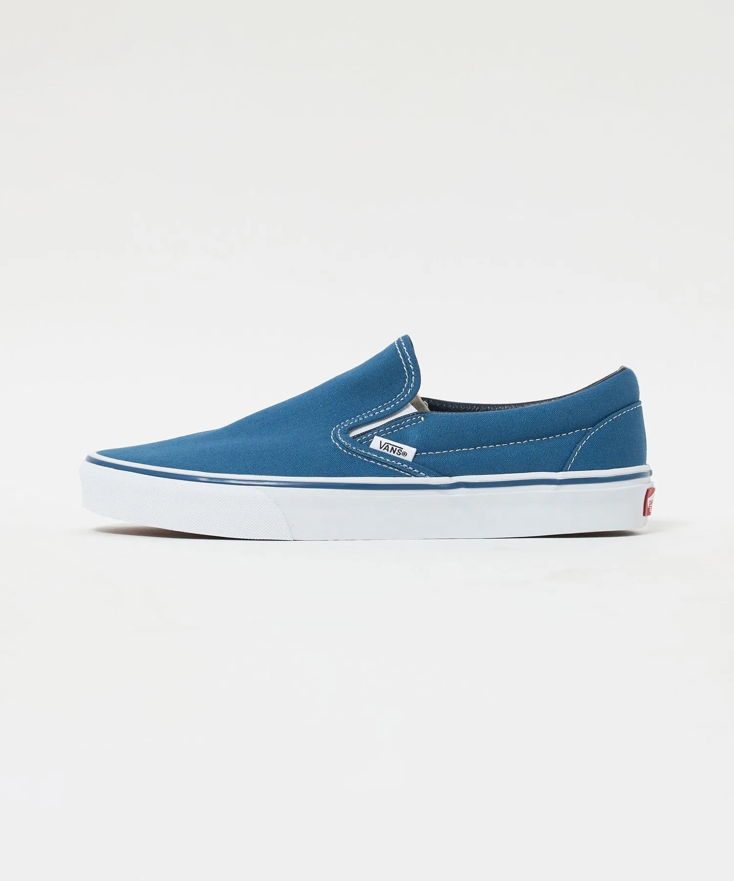 Мужские слипоны VANS Classic из канваса тёмно-синие