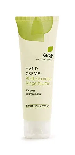 Крем для рук Lenz Naturpflege с репейником и календулой, 75 мл Lenz