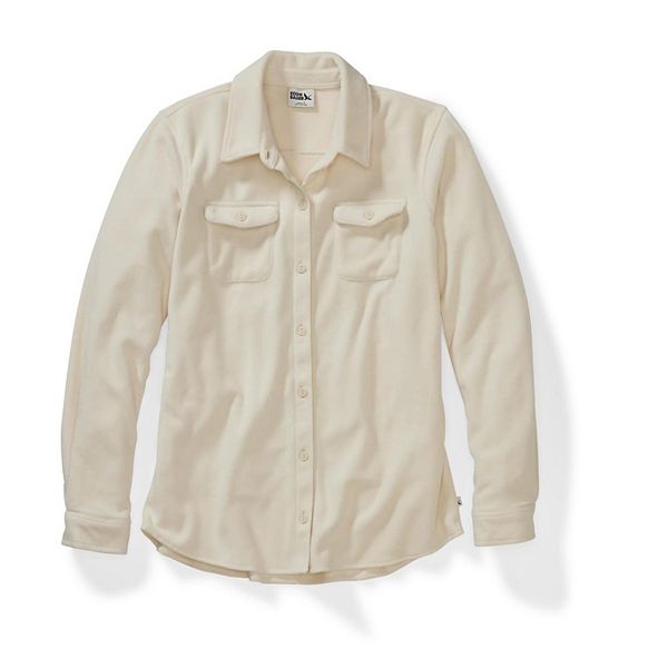 

Женская флисовая рубашка Eddie Bauer, Ivory