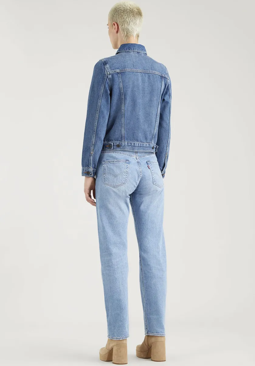 Джинсовая куртка Levi's "Original Trucker", СВЕЖАЯ КОЛЛЕКЦИЯ, цвет Soft As Butter Dark — фото 3