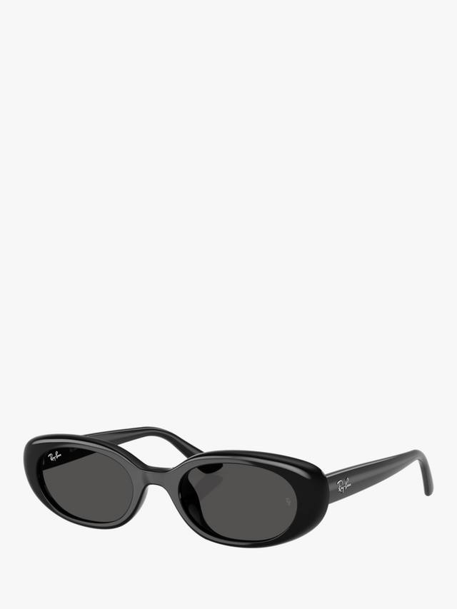 

RB4441 унисекс овальные солнцезащитные очки Ray-Ban, Black
