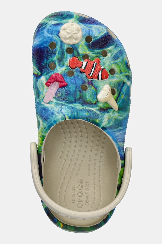 Детские шлепанцы CLASSIC UNDER THE SEA CLOG T Crocs, мультиколор — фото 4