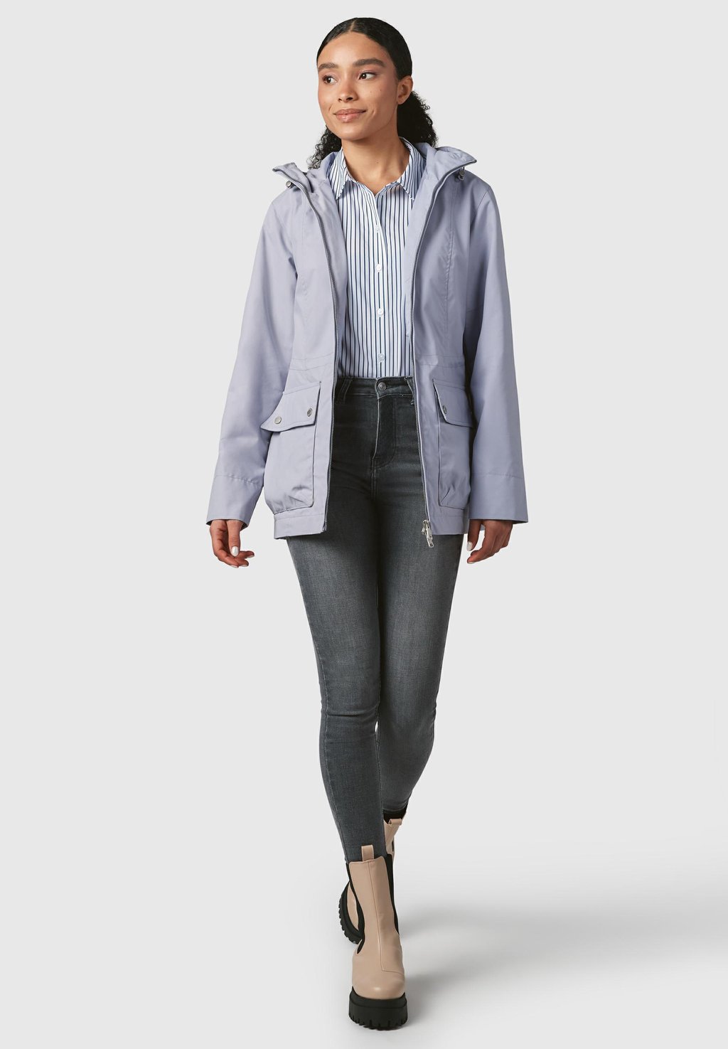 

Парка MONADETTA Ragwear, фиолетовый