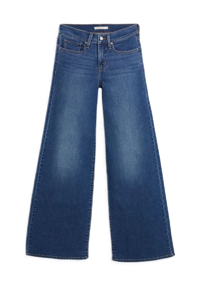 

334 формирующие широкие джинсы Levi'S, синий