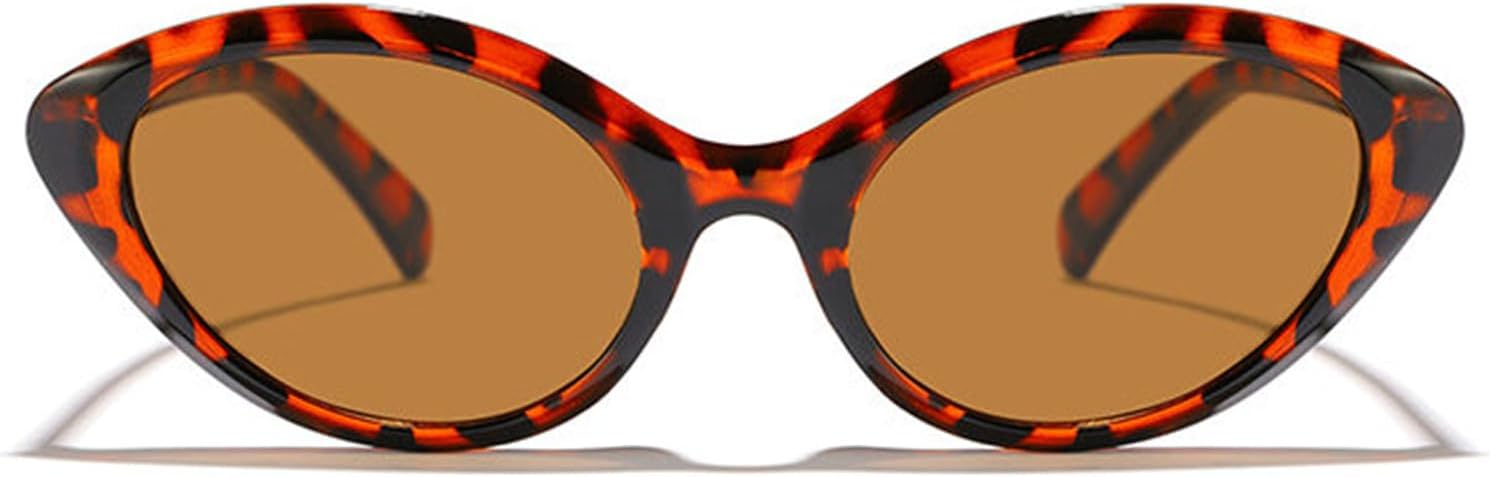 

Солнцезащитные очки «кошачий глаз» для женщин, модные ретро-очки, овальные, черные с желтыми линзами, защита от ультрафиолета UV400, винтажные, для путешествий willochra, C4