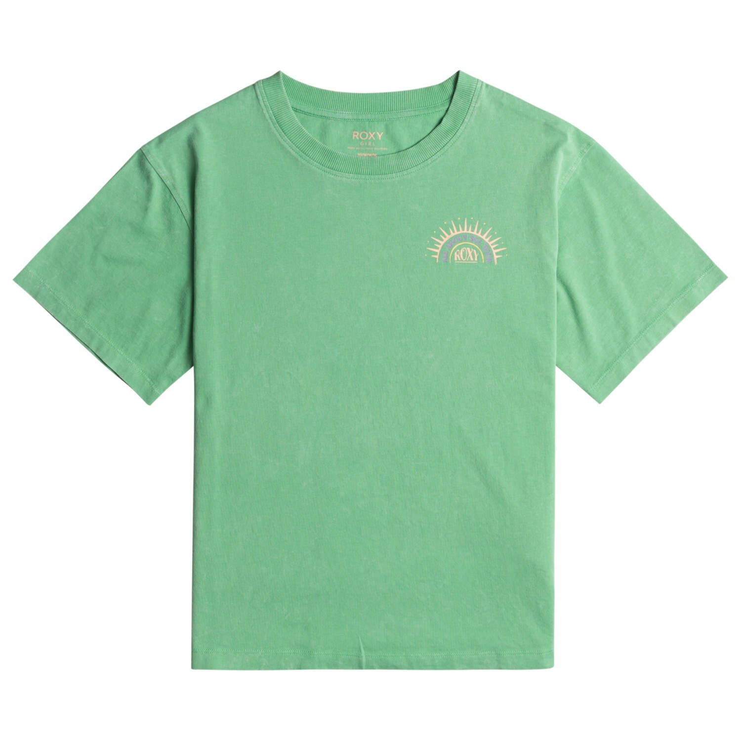 

Футболка Roxy Kid's Gone to California B S/S, цвет Zephyr Green