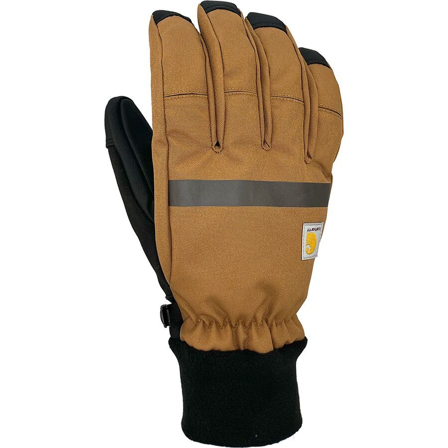 

Перчатки Carhartt Gloves Storm Defender Insulated Fleece Cuff Carhartt Gloves, Brown Black