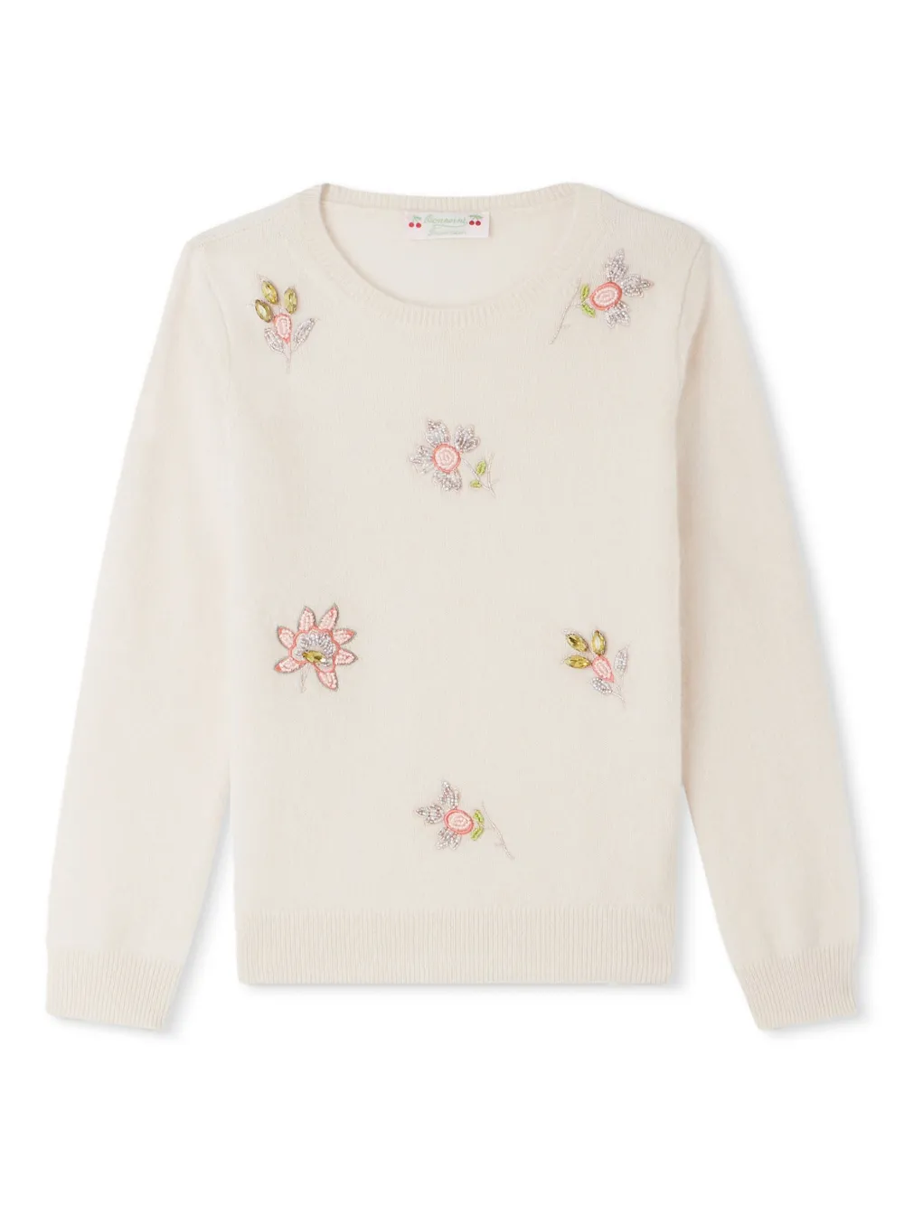 

Кашемировый джемпер Giovanna Bonpoint, нейтральный