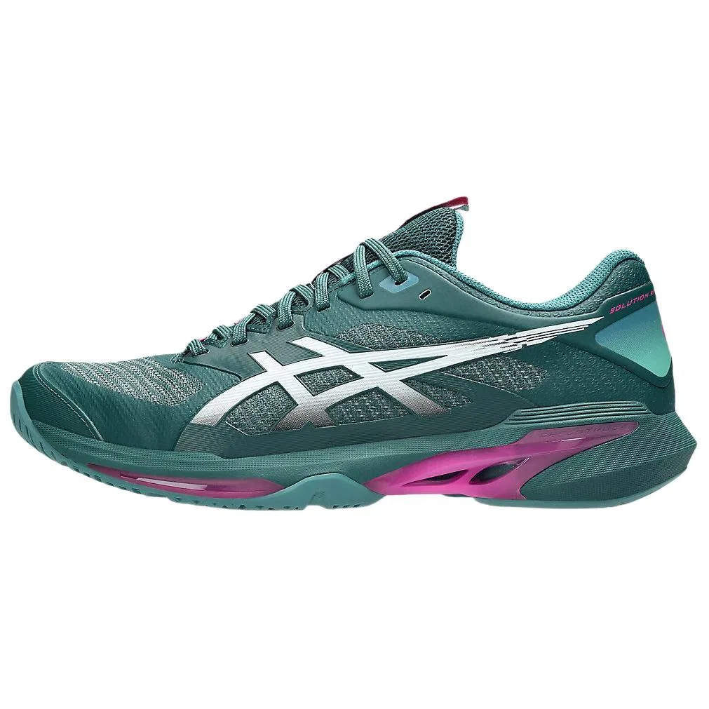 Кроссовки теннисные ASICS Green Silver