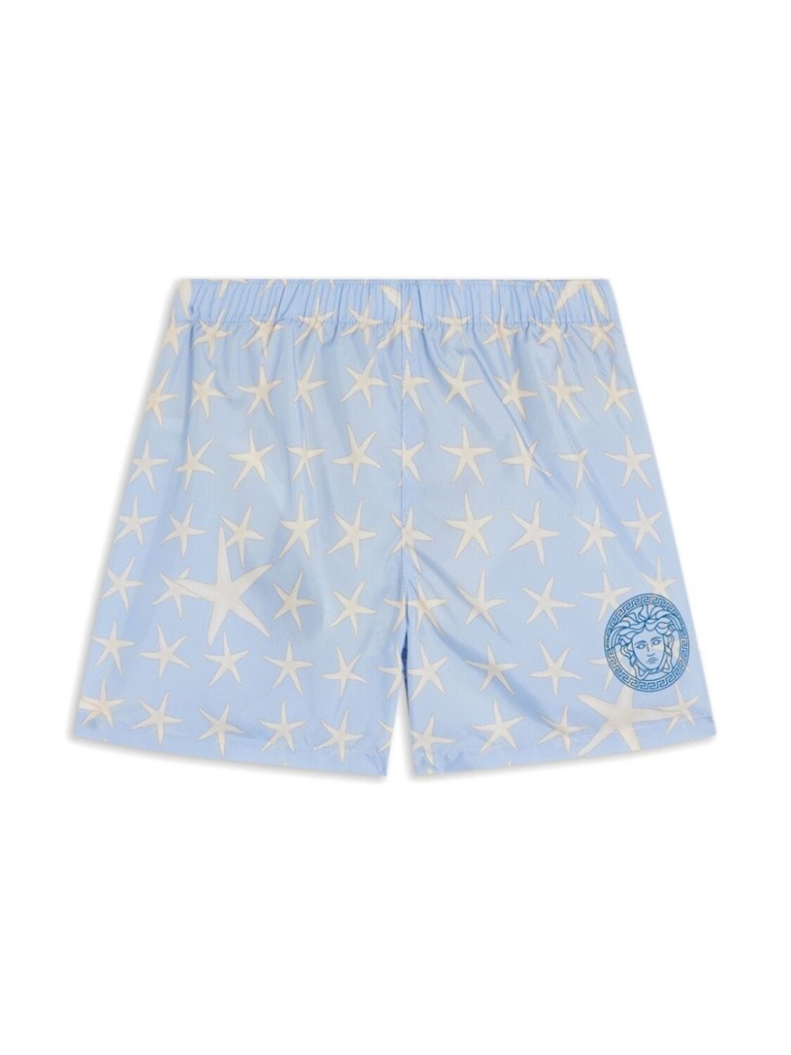 

Плавки-шорты Versace Kids с мотивом «Голова Медузы», синий