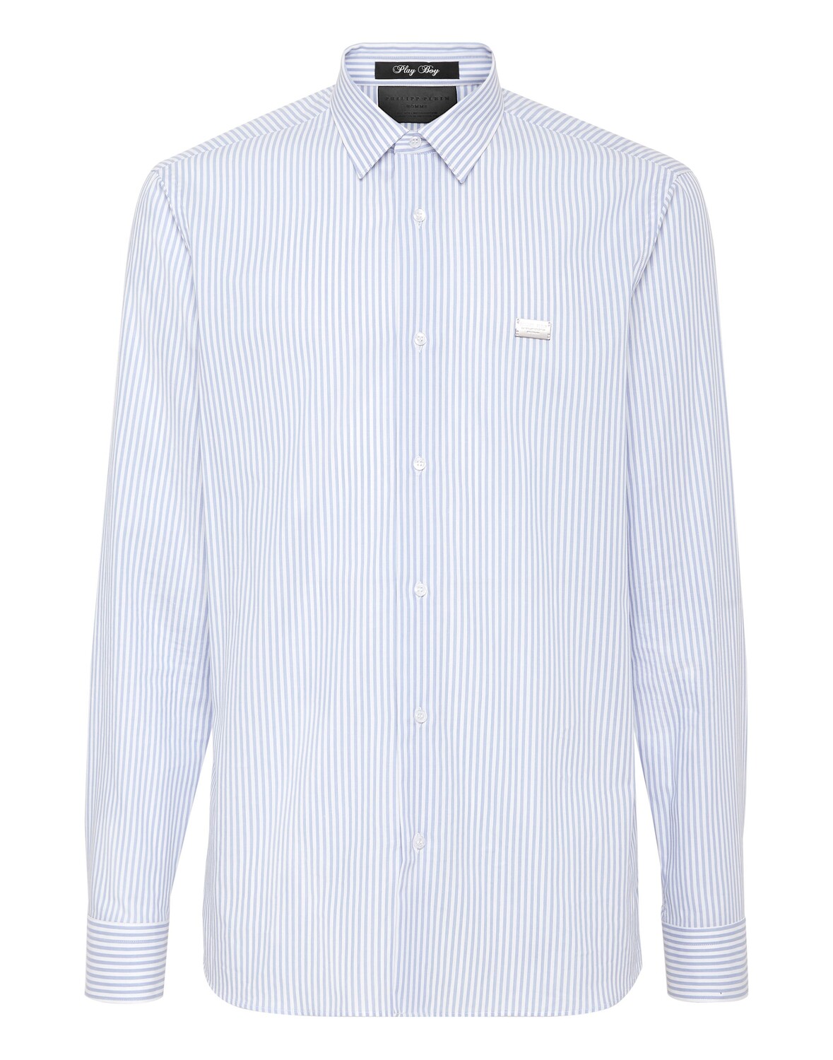 

Рубашка Slim Fit LS Skull&Bones Philipp Plein, цвет Light Blue