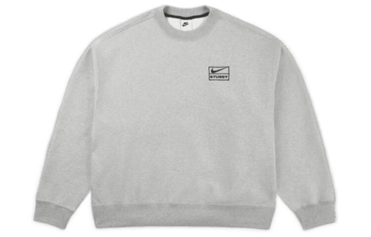 

Флисовая кофта X Stussy Crew Nike, серый