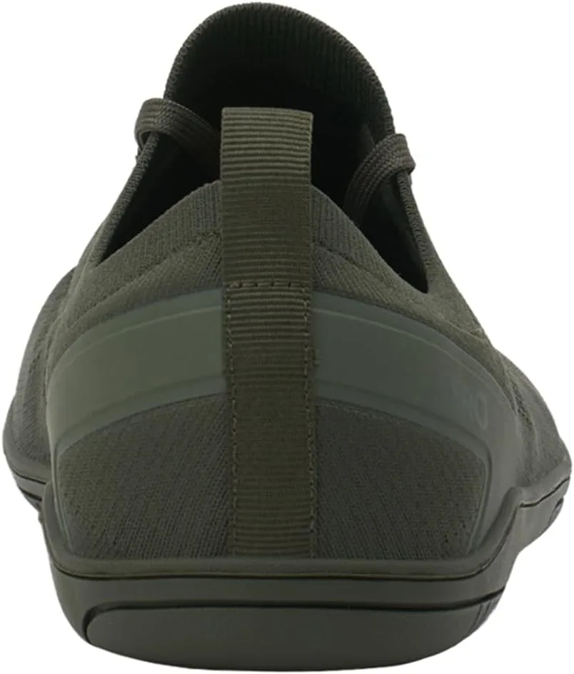 Мужские кроссовки Xero Shoes для ходьбы босиком | Кроссовки Nexus Knit для тренировок | Модные мужские кроссовки с нулевым перепадом высоты подошвы и широким носком | Минималистичный дизайн, зеленый/зеленый — фото 3