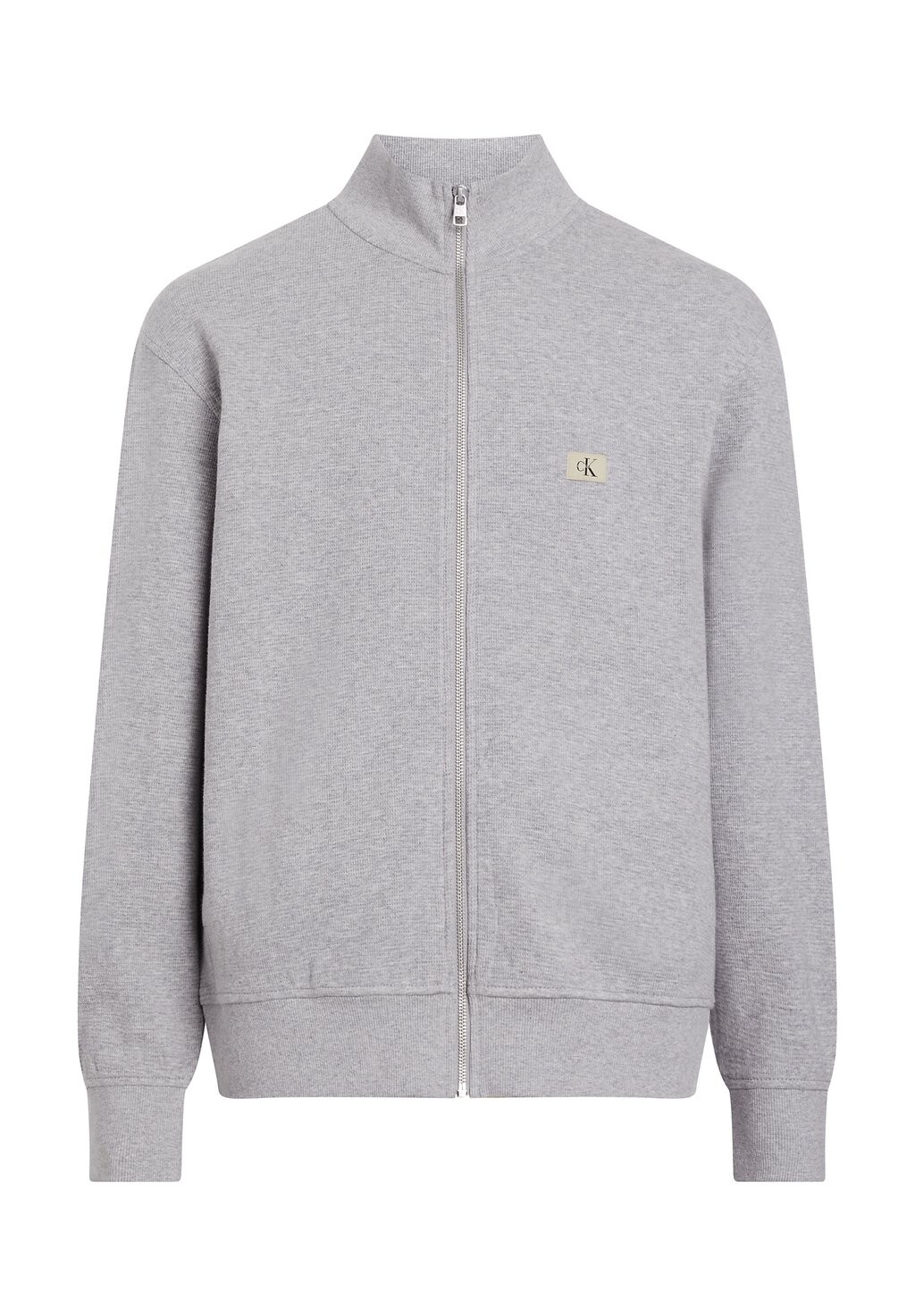 

Кардиган LABEL WAFFLE ZIP THROUGH Calvin Klein Jeans, серый