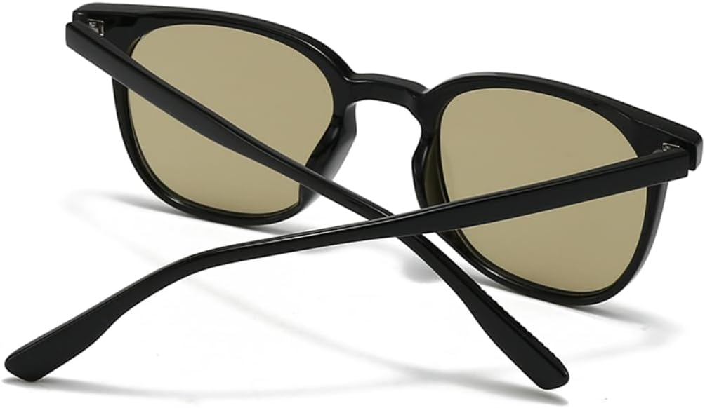 

Солнцезащитные очки с защитой UV400 | Круглая оправа, линзы конфетного цвета | Для женщин и мужчин, для занятий спортом на открытом воздухе и вождения DSVIGF, Army Green