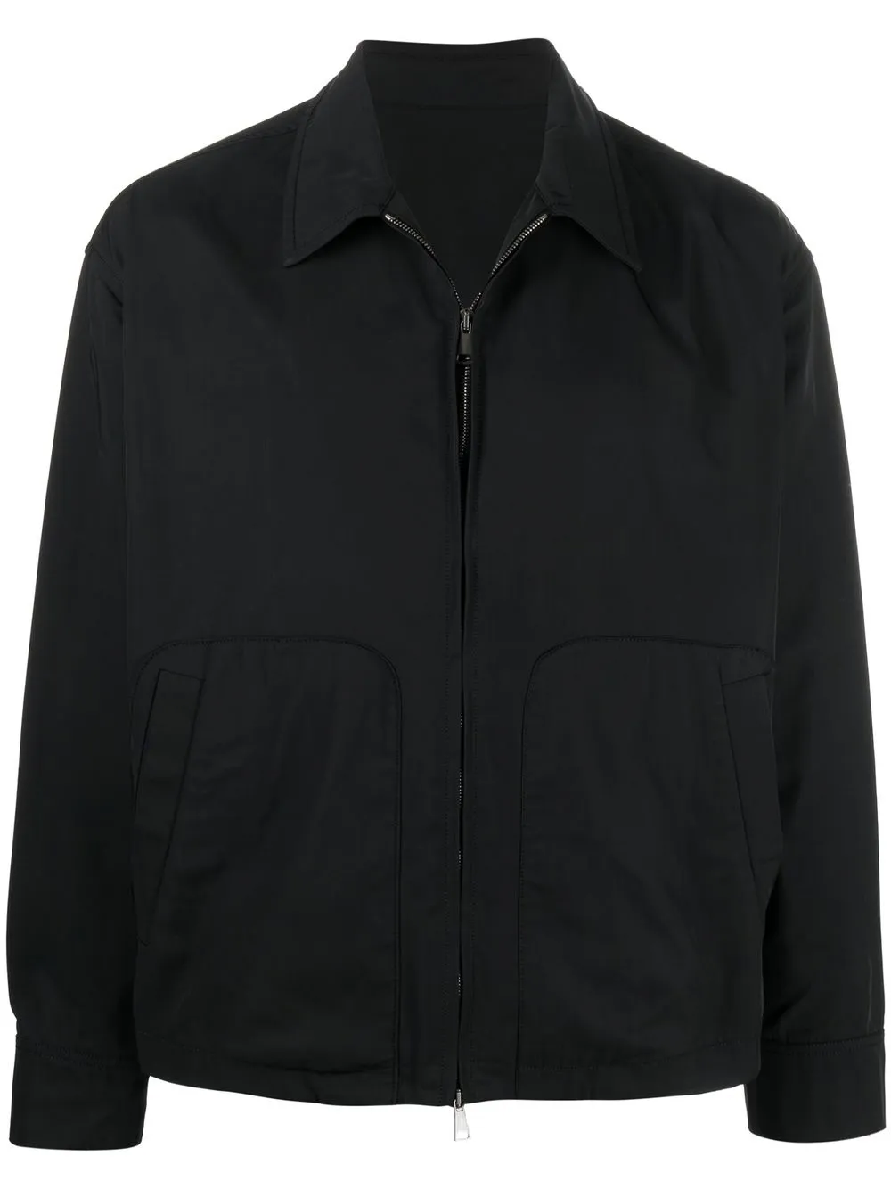 

Бомбер с графичным принтом Qasimi, черный