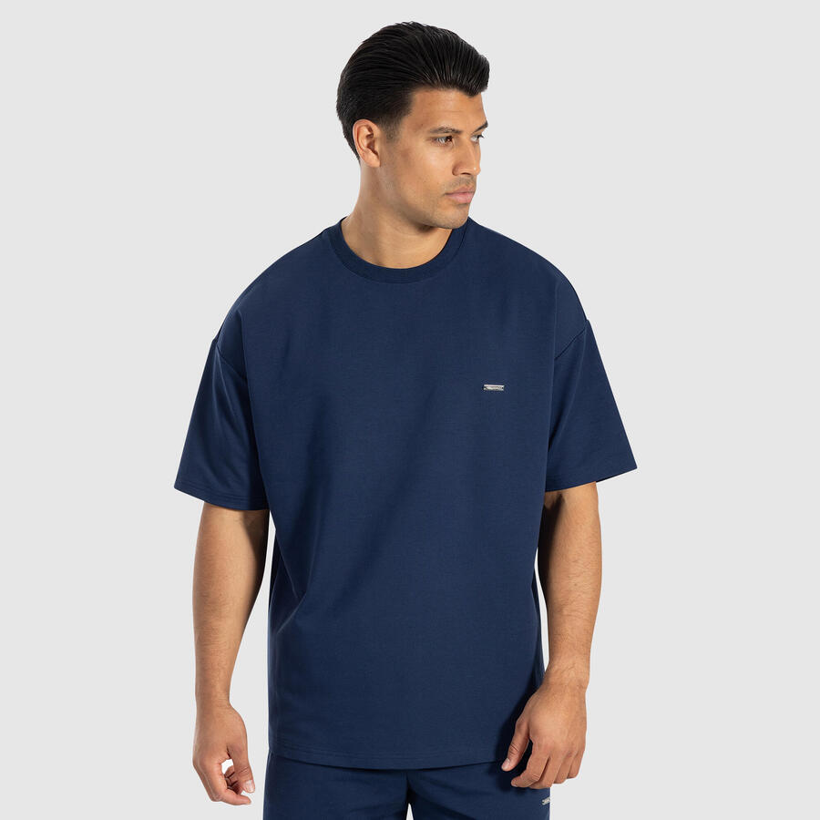 

SMILODOX Футболка мужская Thiago темно-синяя