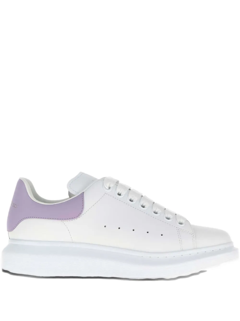 Кожаные кроссовки Alexander McQueen, белый