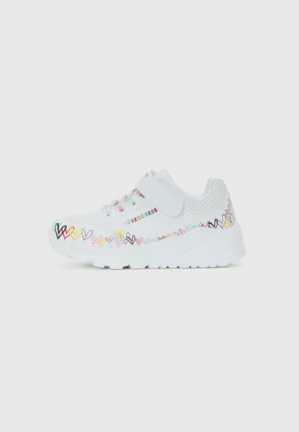 Кроссовки uno lite белые/разноцветные Skechers, White/Multi-Coloured