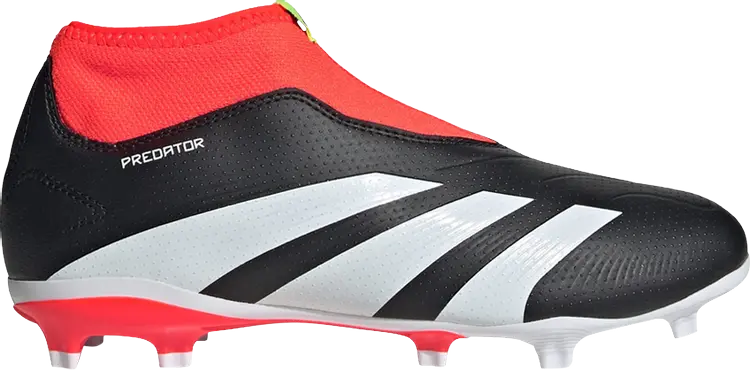 

Кроссовки Predator 24 League Laceless FG J 'Solar Energy Pack', черный