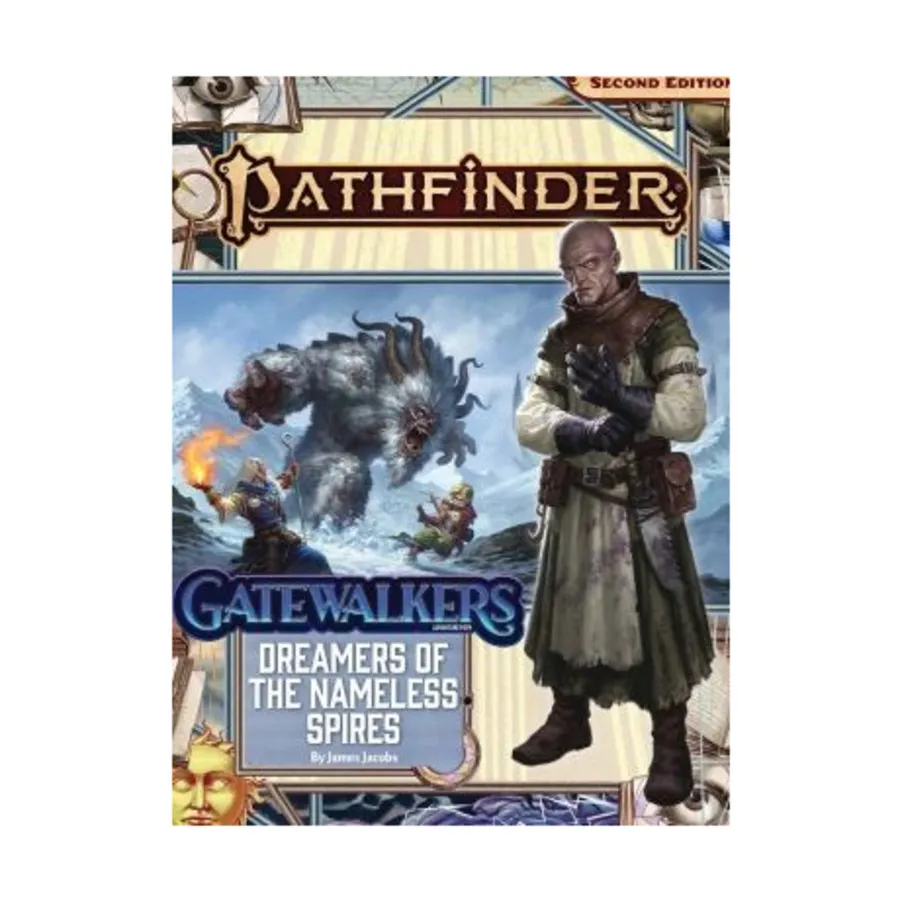 

Gatewalkers 3 - Dreamers of Nameless Spires, Pathfinder Roleplaying Game (2nd Edition) - Core & Assorted, мягкая обложка