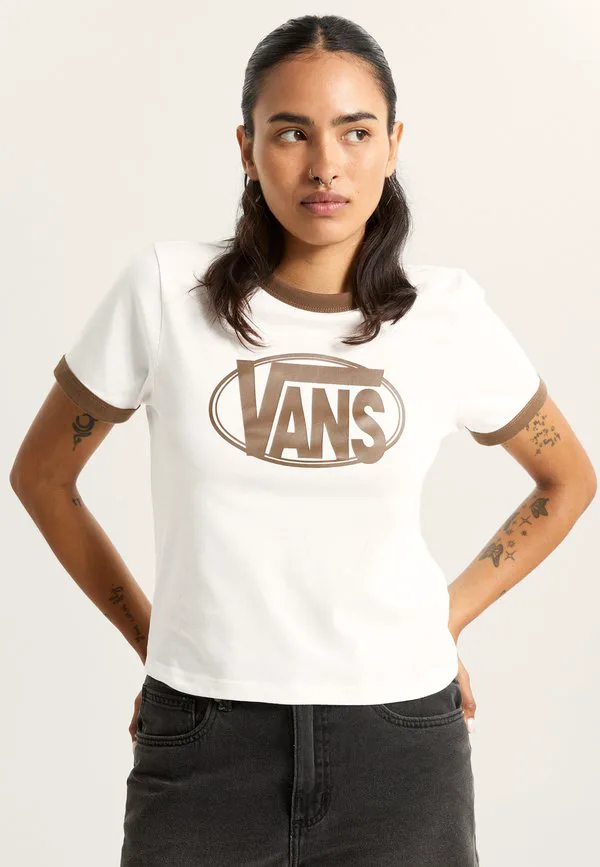 

Футболка с принтом в виде буквы w по центру груди Vans, Light Brown, Коричневый, Футболка с принтом в виде буквы w по центру груди Vans, Light Brown