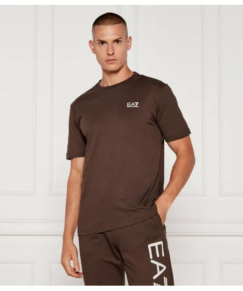 

Футболка Regular fit Ea7, коричневый