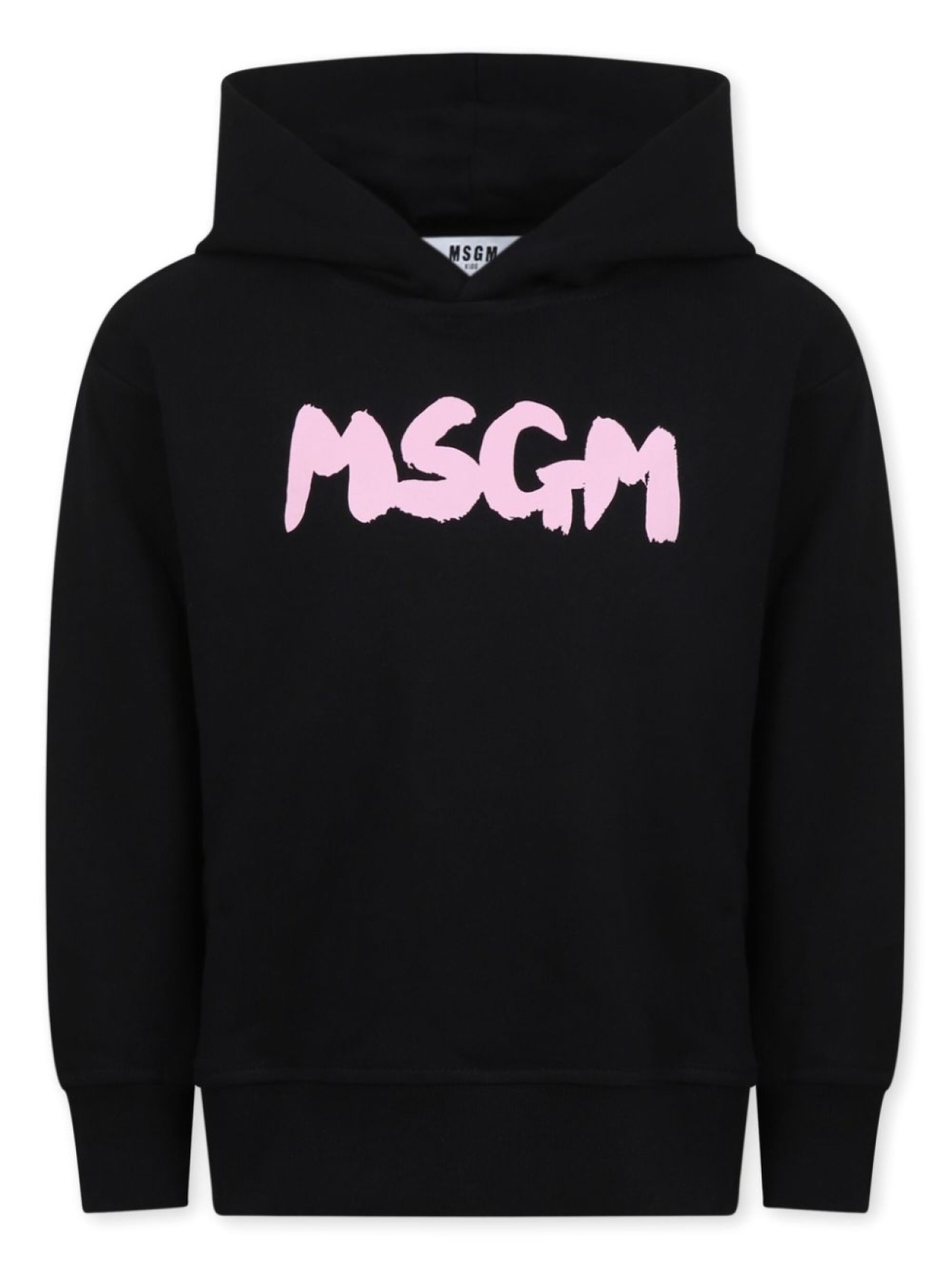 

MSGM Kids худи с логотипом, черный