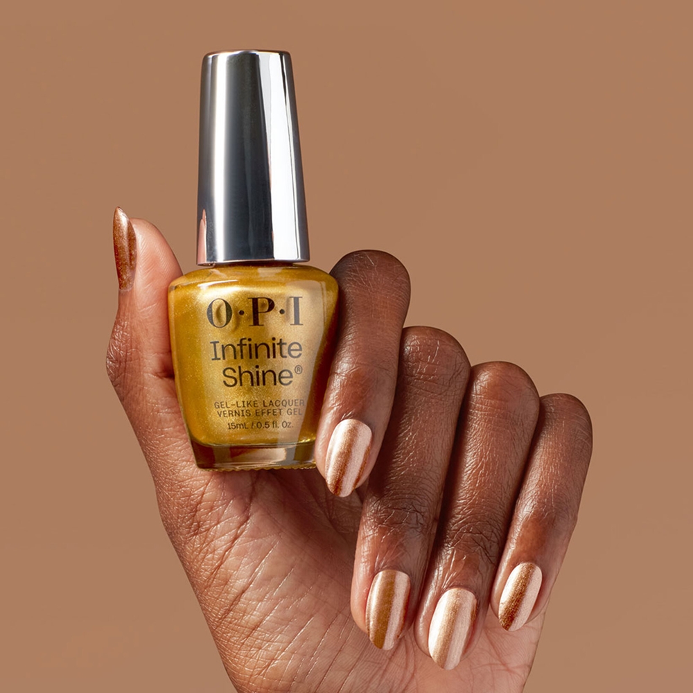 Лак для ногтей Metallic Mega Mix Infinite Shine Opi, atspalvis 2000 karats 15 мл — фото 4