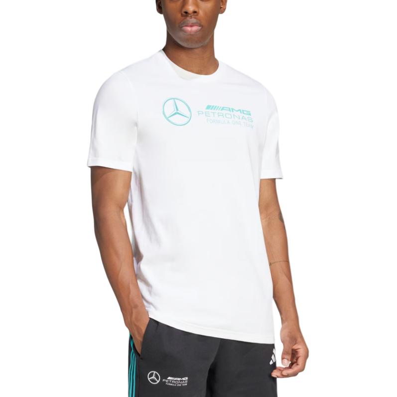 Футболка Mercedes Amg Petronas Formula Team Dna Graphic Adidas, белый — фото 4