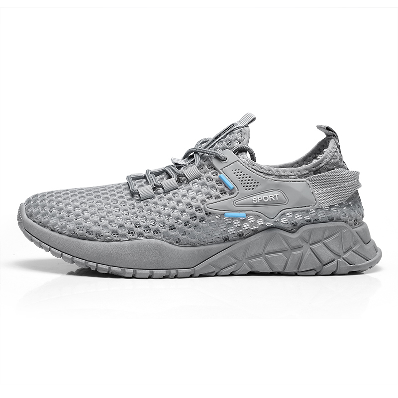 

Strongman Серые мужские повседневные туфли, цвет Gray