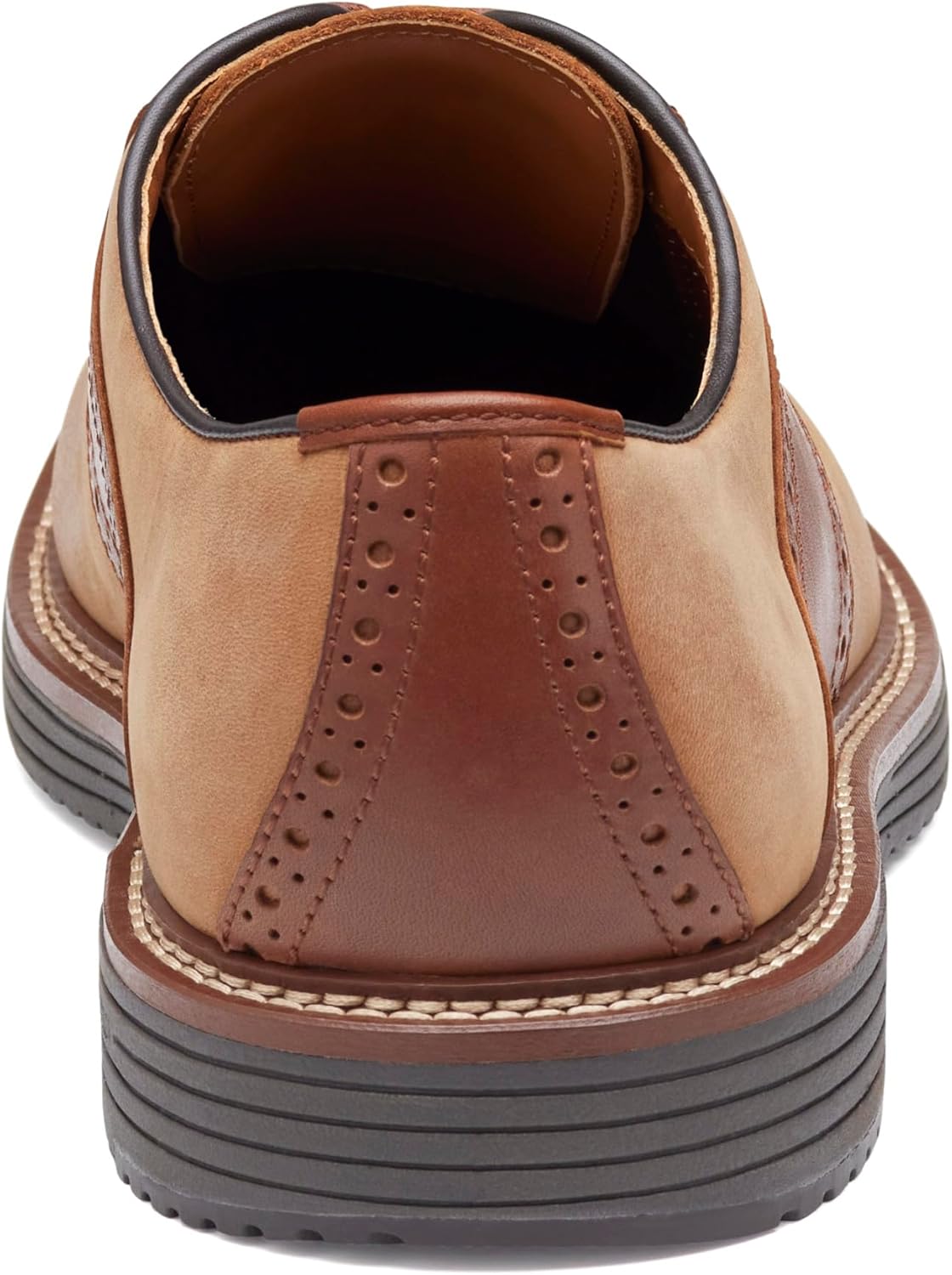 Мужские оксфорды с шнуровкой Upton от Johnston Murphy Johnston & Murphy, Tan Oiled/Tan Full Grain Leather — фото 3