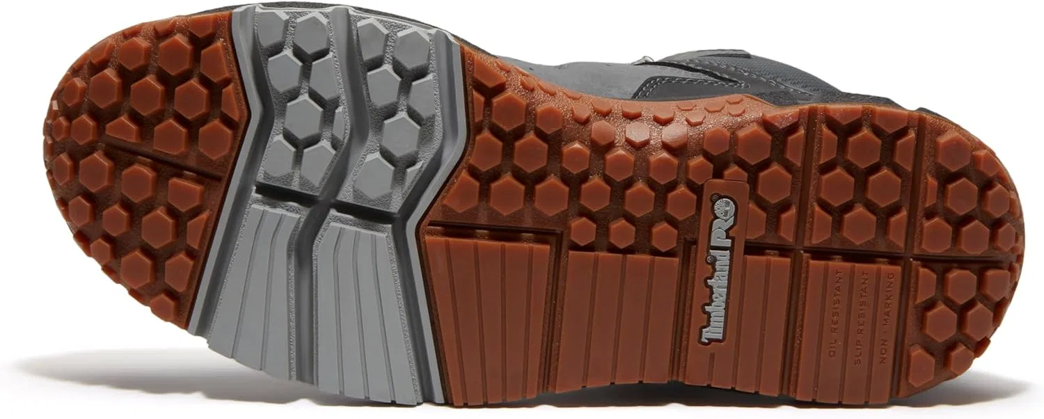 Рабочие водонепроницаемые рабочие ботинки Timberland PRO Tempe Alloy для мужчин, Mid-Grey — фото 4