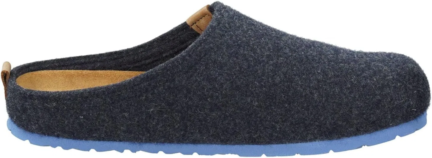 Мужские тапочки Rohde, тапочки со сменной стелькой, Blue — фото 4