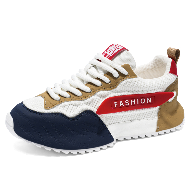 

King Jinmai Мужские белые кеды низкие, цвет White