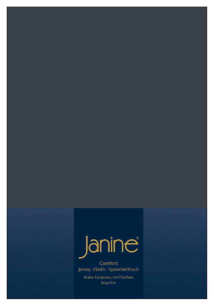 

Простыня Janine ELASTIC.100 X 200 титан Original Janine