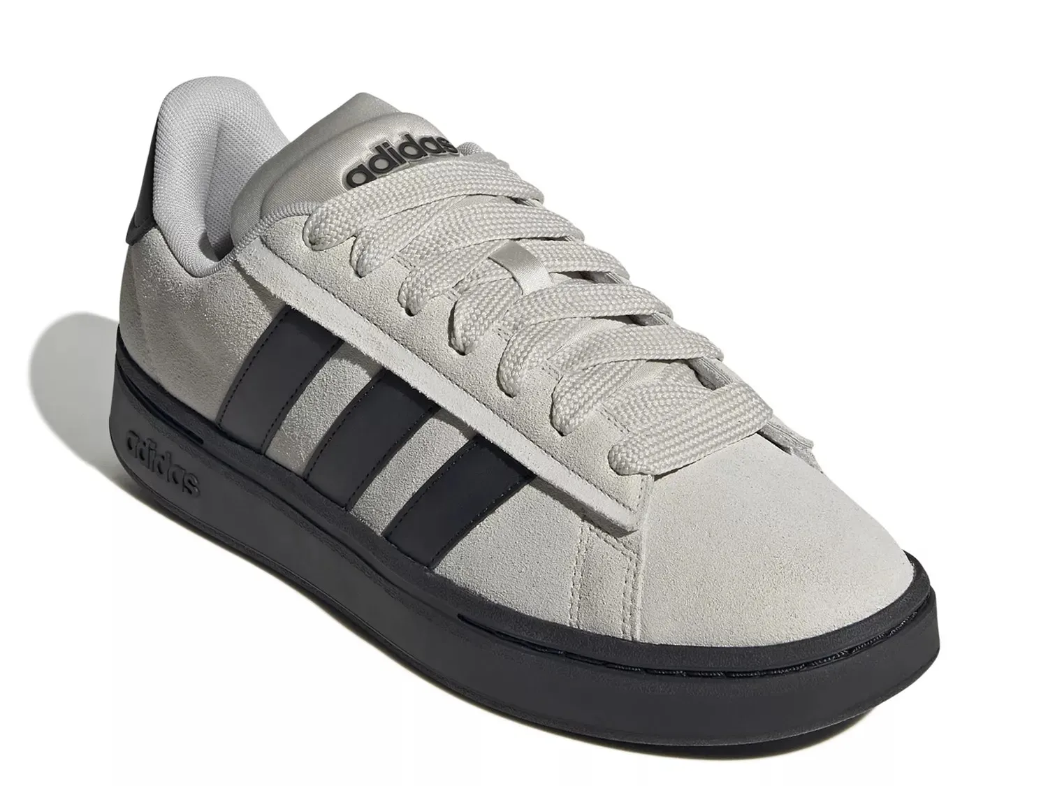 

Кроссовки Adidas Grand Court Alpha 00s — мужские, серые/черные