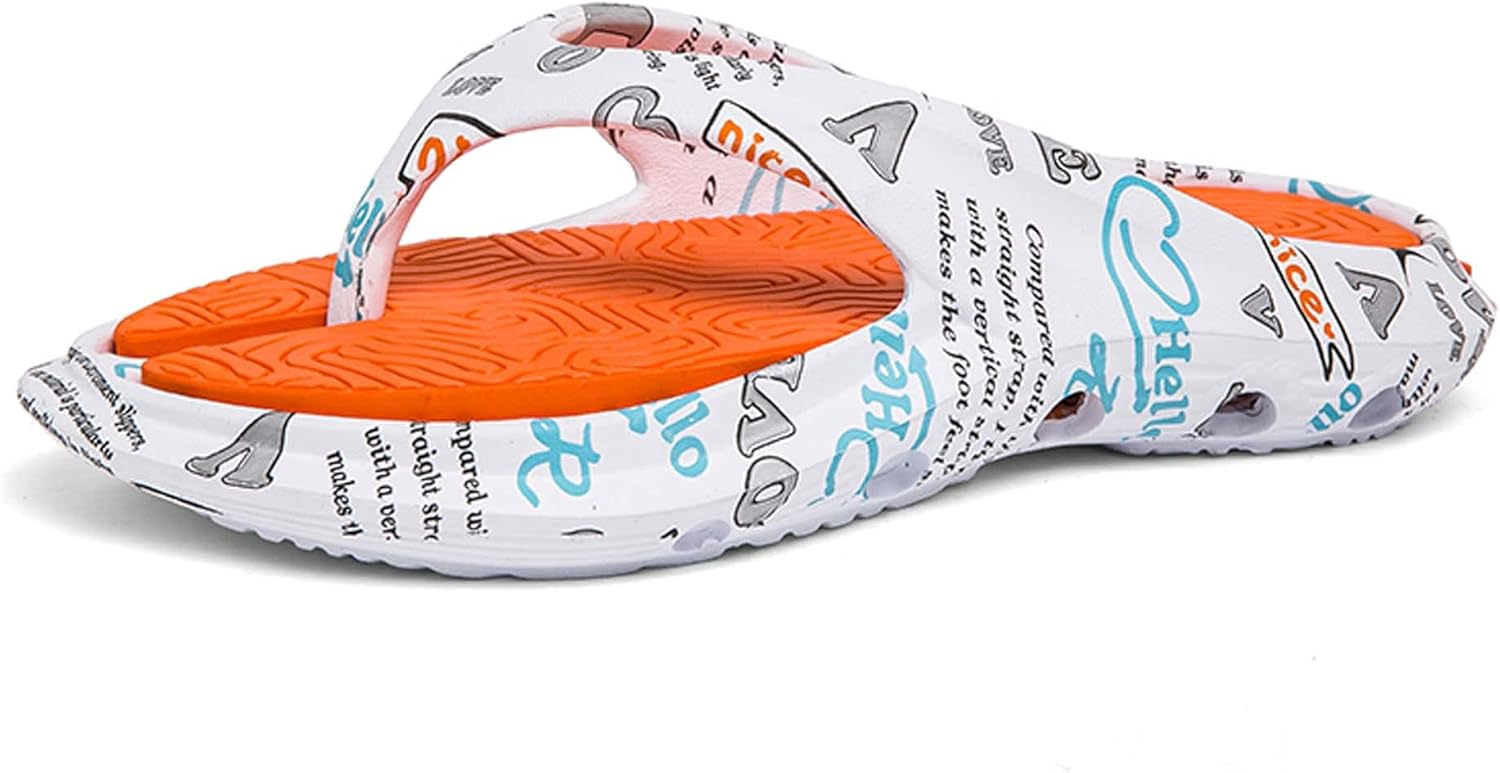 

Летние мужские шлепанцы сандалии тапочки EVA модные повседневные легкие удобные дышащие износостойкие противоскользящие пляжные туфли для улицы Generic, оранжевый
