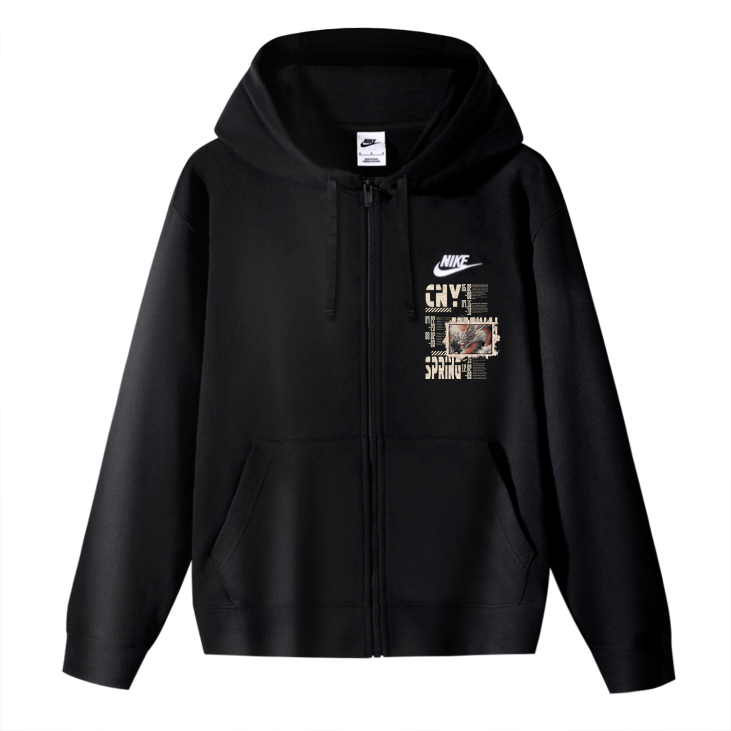 

Nike Куртка унисекс черная, Black