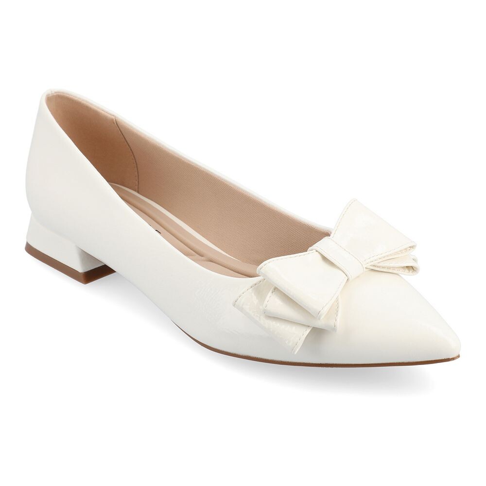 

Женские туфли на плоской подошве Journee Collection Tru Comfort Foam Ophelia, цвет Patent White