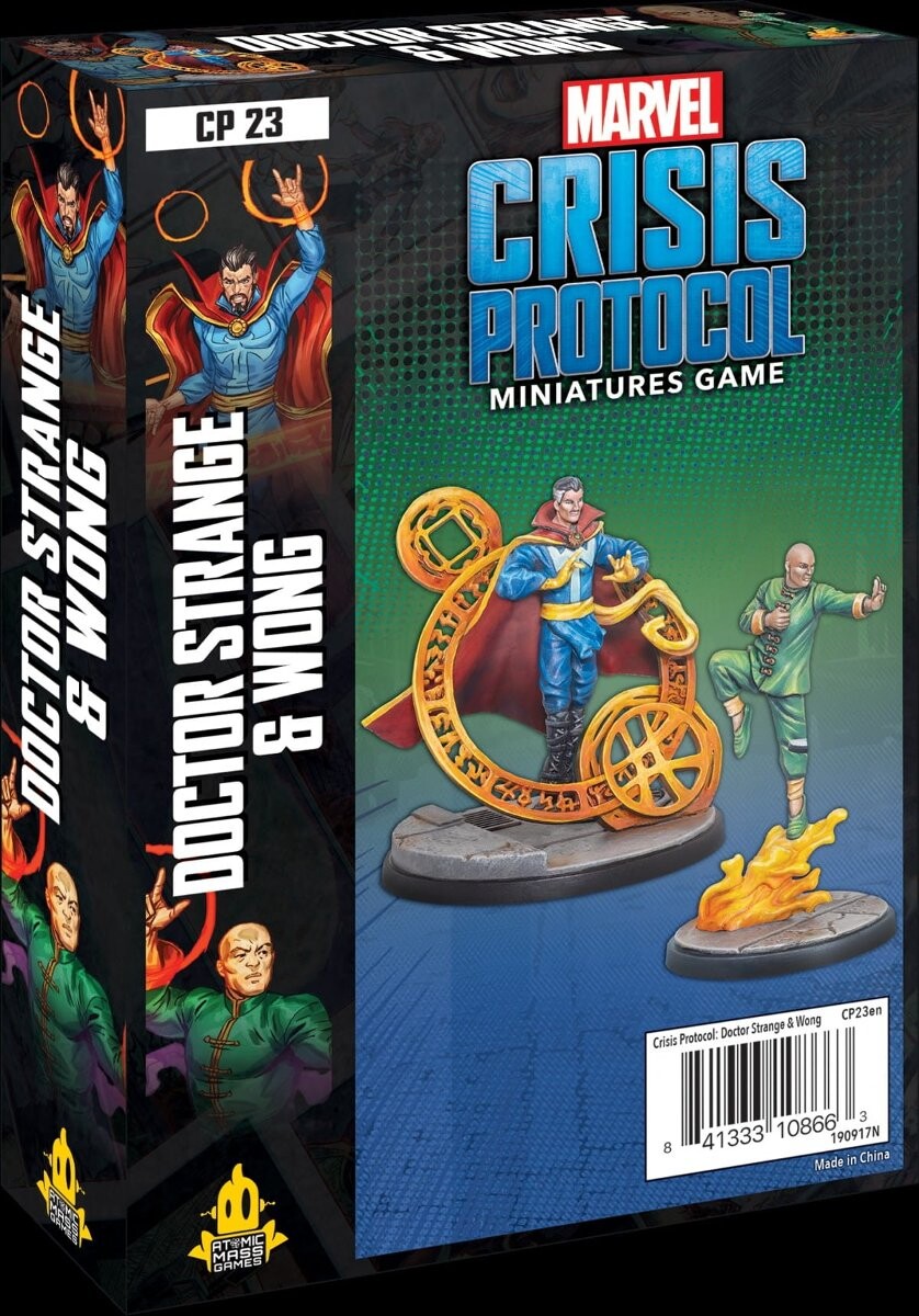 

Marvel: Crisis Protocol, аркадная игра, Atomic Mass Games, Doctor Strange & Wong