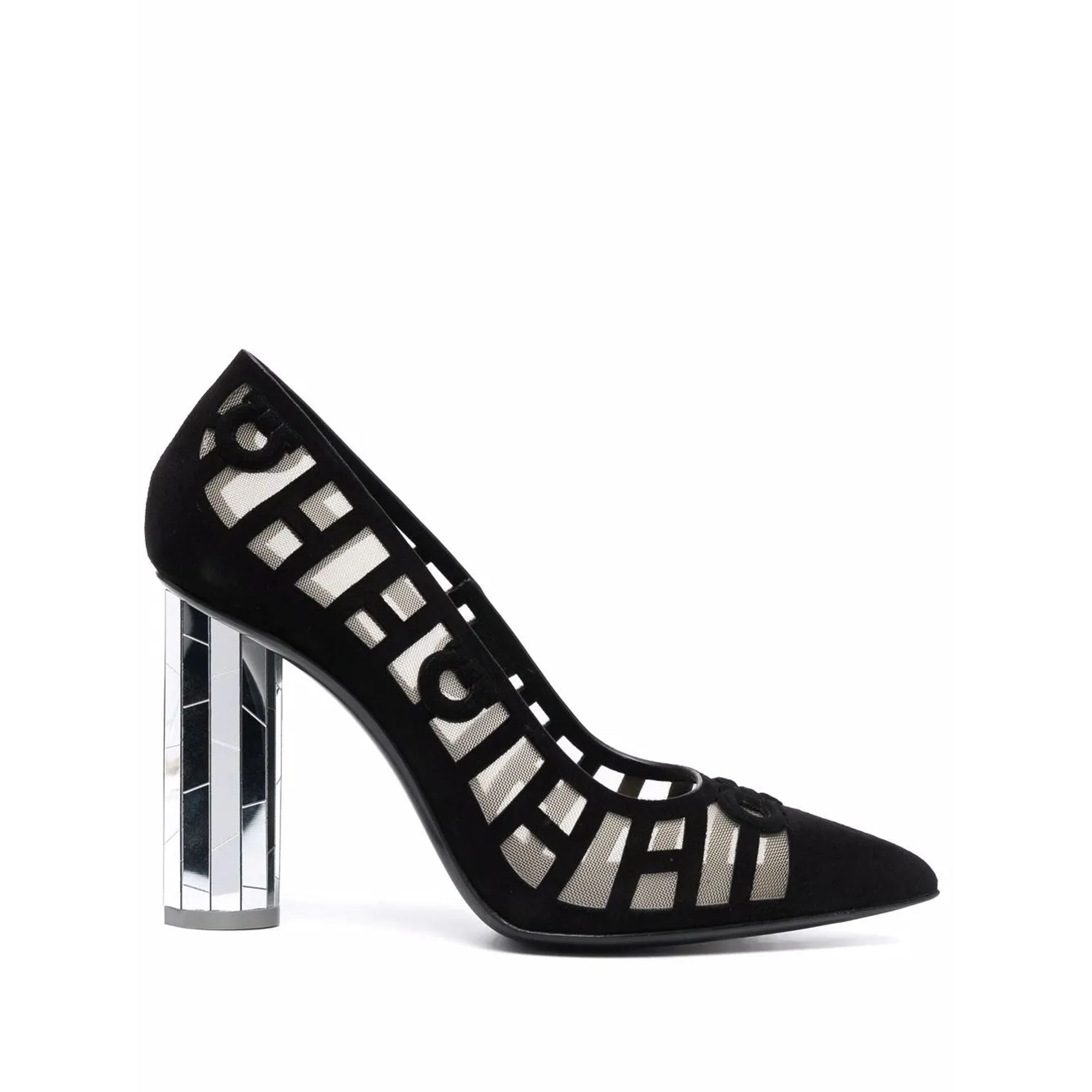 Ferragamo Туфли-лодочки с детализацией Salvatore Ferragamo, черный — фото 4