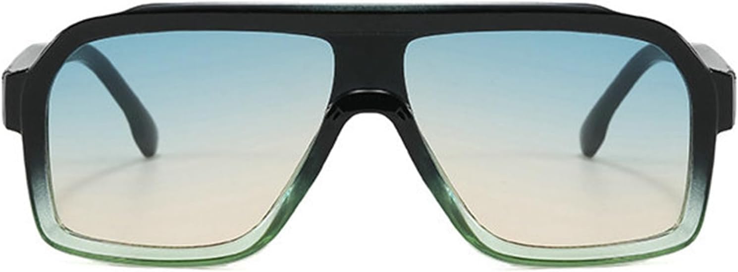 

Классические ретро-солнцезащитные очки-пилот квадратной формы большого размера для женщин, винтажные, роскошные, дизайнерские, с защитным экраном, модные, унисекс helena, C6