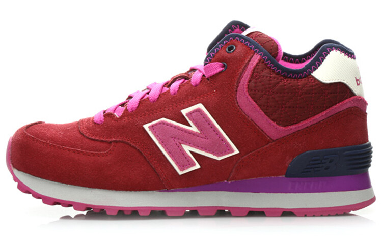 

Кроссовки женские серии NB 574 с низким верхом розового цвета New Balance
